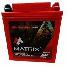 capacity 4ah bike matrix 2w 12v 9b battery