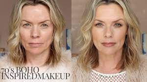 a 70 s boho inspired makeup you