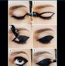 easy black eye makeup for going out
