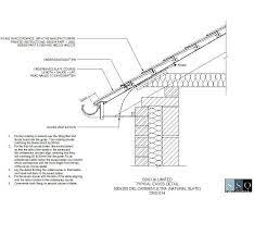 typical eaves detail cad dwg