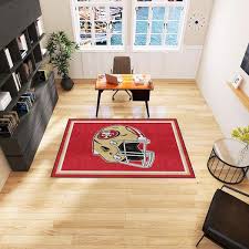 fanmats san francisco 49ers red 5 ft x