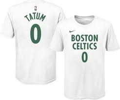 Delete this while you still can, celtics. Nike Youth 2020 21 City Edition Boston Celtics Jayson Tatum 0 Cotton T Shirt Dick S Sporting Goods