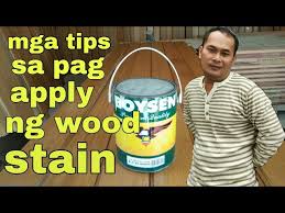How To Apply Wood Stain Paano Iapply