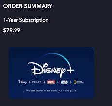 updated disney plus gift card