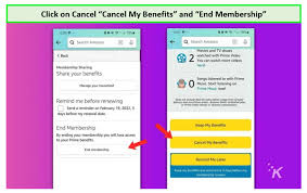 how to cancel amazon prime canada