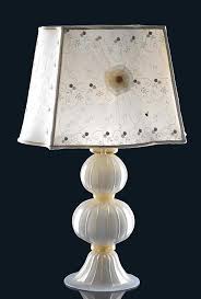 agatha murano glass table lamp