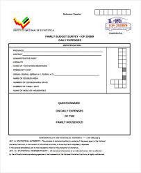 7 Daily Budget Templates Free Sample Example Format Download