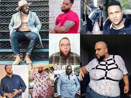 8 plus size male models gers to