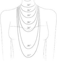 How to measure your hips for pants. Necklace Size Safran Collection