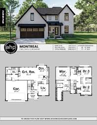 Montreal Farmhouse Style House Plans