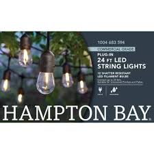 hampton bay 12 light indoor outdoor 24