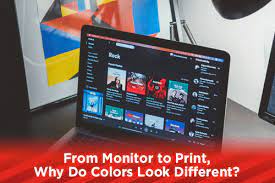 from monitor to print why do colors