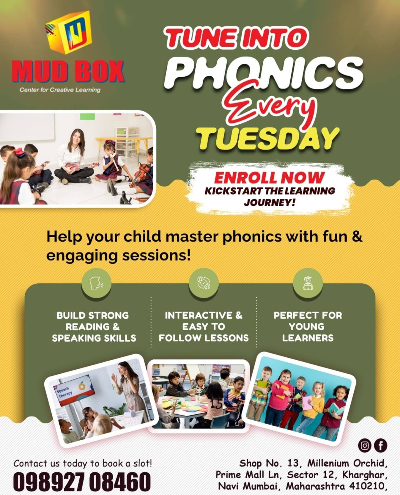 Advanced Phonics Program at MUD BOX Kharghar, Navi Mumbai product image