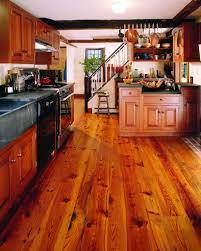 rustic wide plank wood flooring