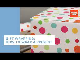 gift wrapping how to wrap a present