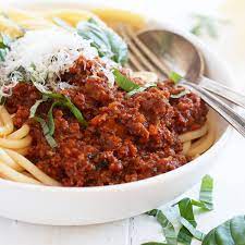 Authentic Italian Spaghetti Sauce With Meat gambar png
