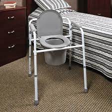 3 in 1 steel folding commode north