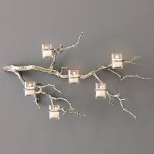 tree branch wall candle holder twig