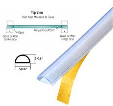 Translucent Silicone Bulb Seal With Pre