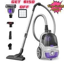 aspiron bagless canister vacuum cleaner
