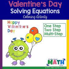 Multi Step Equations Coloring Activity