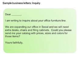Sample Business Letters Inquiry Ppt Video Online Download