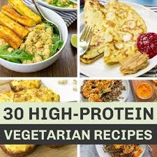 63 high protein vegetarian recipes
