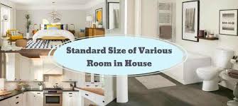 standard room sizes a guide for