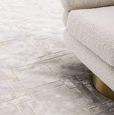 casa padrino luxury viscose carpet gray