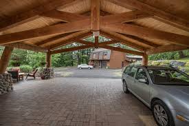 carport garden art piece interior