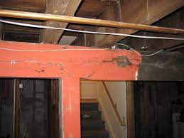 post and beam system in my basement