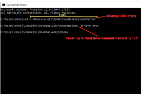 virtual environment in windows 10