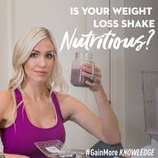 lose weight with nutrition shakes