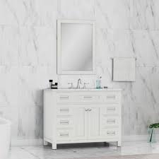 Maybe you would like to learn more about one of these? Alya Bath Norwalk 42 Inch Bathroom Vanity In White With Carrera Marble Top