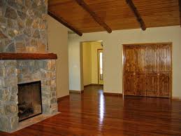 Knotty pine cabinets with a knotty pine floor would be overwhelming, as would a floor with a similarly distinctive grain in the same color as your cabinets. Hardwood Flooring And Knotty Pine Ceiling Knotty Pine Doors Interior Wood Shutters Knotty Pine Ceiling