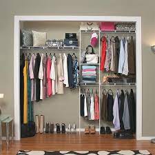 Check spelling or type a new query. Closetmaid 5 Ft To 8 Ft Shelftrack Wire Closet Organizer Kit Lowe S Canada