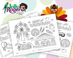 Jolly roger coloring pages source : Jolly Roger Activity Pages Amusement Parks Water Parks Rides Ocean City Md