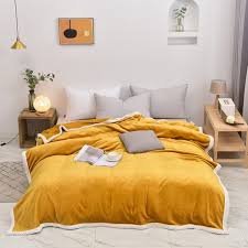 blanket yellow throw sofa whole