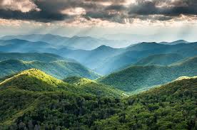 These beautiful mountains are full of rivers, valleys, ridges, lakes, fertile soils. Blue Ridge Southern Appalachian Mountain Light Show Photograph By Mark Vandyke