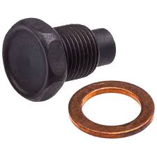8c3z 6730 A Ford Oil Drain Plug Ford 6 0 And 6 4l Diesels
