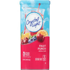 Crystal Light Fruit Punch Drink Mix 6pk 2 04oz Target