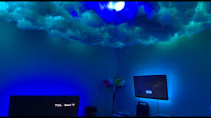 diy tiktok cloud ceiling led light set