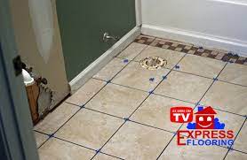 water damage to tile flooring how it