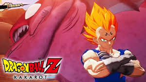 Kakarot has put itself in a position where its judged by how faithfully it has recreated the stories, the locations and the characters from the original series. New Majin Vegeta Goes Fishing Dragon Ball Z Kakarot Majin Vegeta Free Roam Gameplay Dragon Ball Z Kakarot Dragon Ball Dragon Ball Z