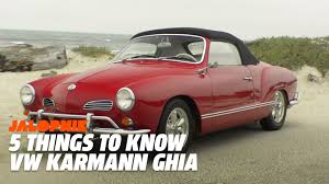 Five Things To Know About The Volkswagen Karmann Ghia And