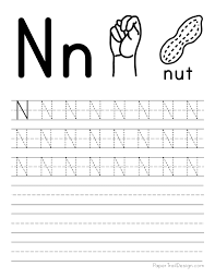 free letter tracing worksheets paper