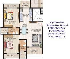 2 Bhk Floor Plan Floor Plans Navi