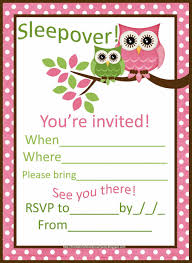 If the answer is yes, you come into the right place because you will love our template!. Invitations For Sleepover Party Sleepover Invitations Slumber Party Invitations Party Invite Template