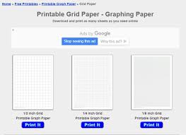 where to find free printable graph paper