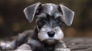 puppy cute schnauzers pictures